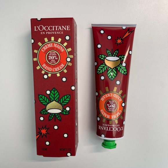 NEW L'Occitane Provence Green Chestnut Hand Cream 20% Shea Butter 5.1oz LIMITED - Picture 1 of 5
